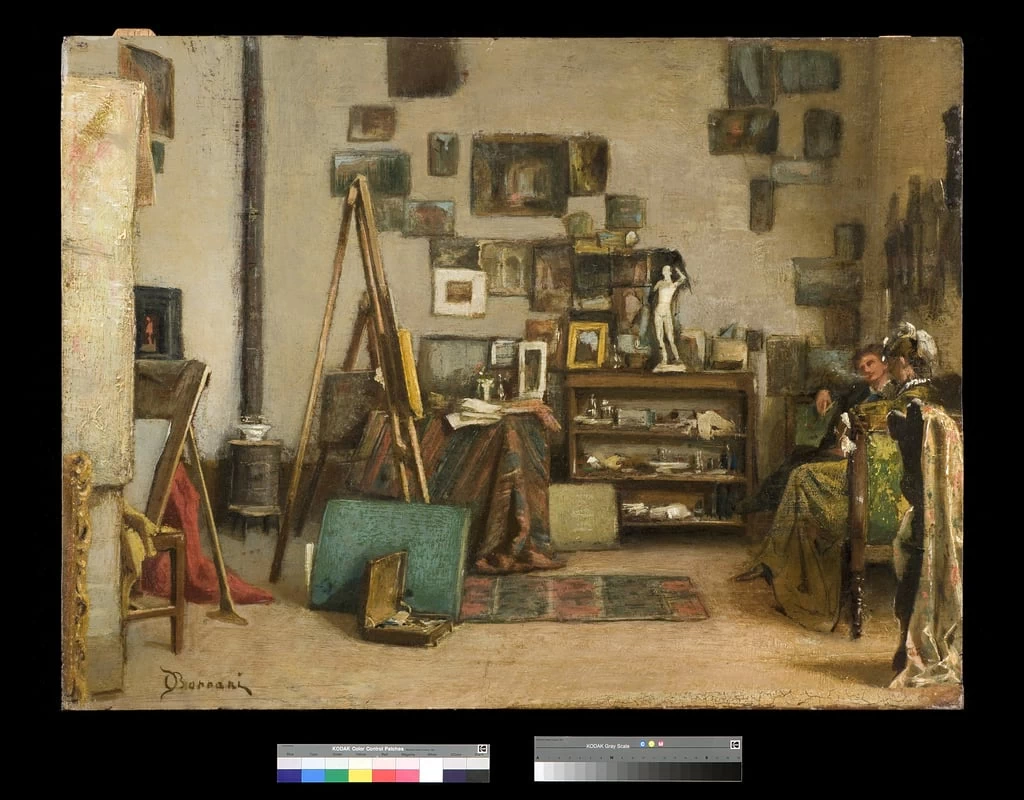 Visita allo studio dei pittori - Fondazione Cariplo, Milano